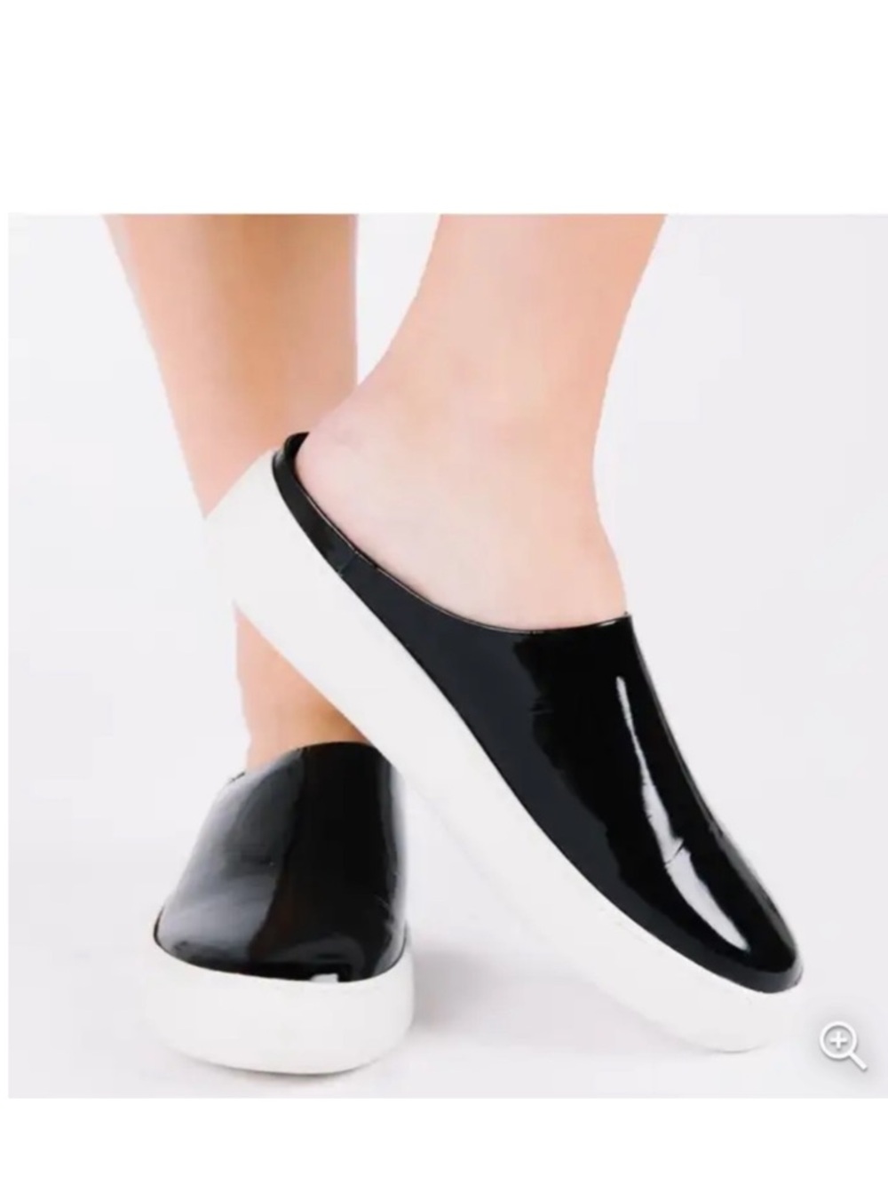 Free People Wynwood Patent Leather Slip-On Shoes Size 39
